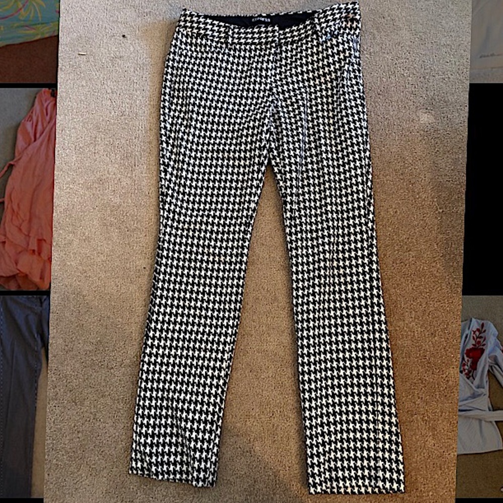 Houndstooth dress pants express